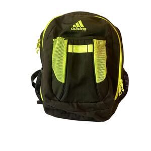 Adidas Backpack Black / Neon Green